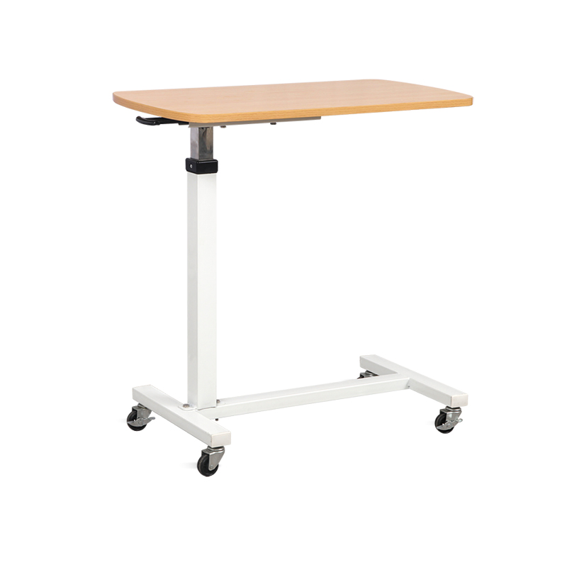 Nwh042 Sale Wooden Foldable Food Dining Hospital Bed Overbed Table