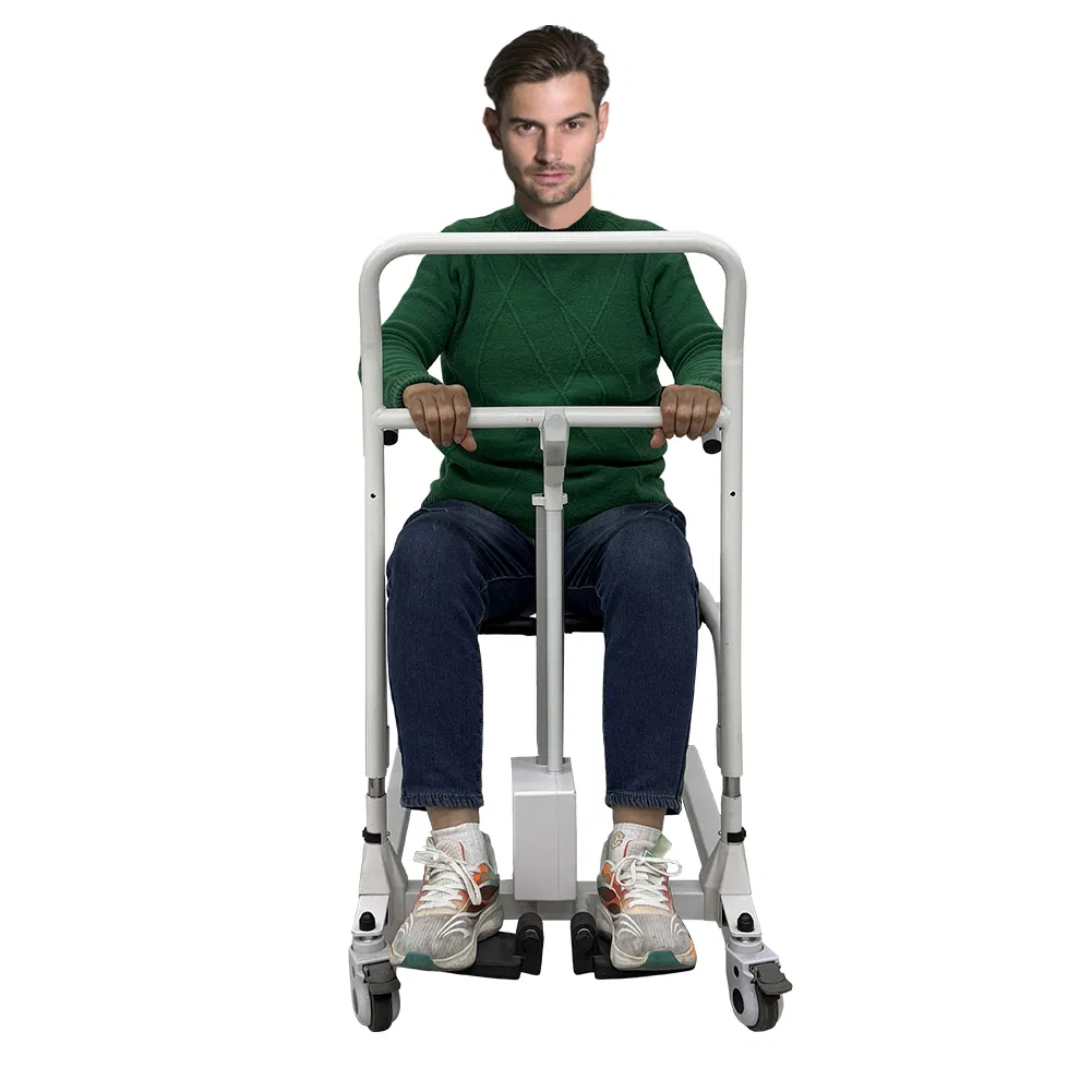 Electric Mobile Chair Lift Patient Toileting for Elderly Overbed Transfer Hoists