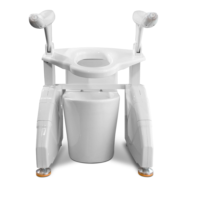 Stable Commode Chair with Anti-Slip Legs – Basic Assist for Elderly