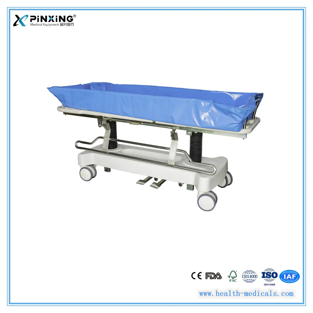 High-Quality Hydraulic Shower Trolley with ISO &amp; SGS Approval