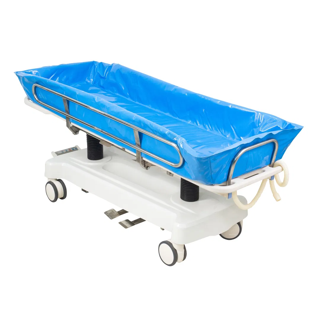 Manual Shower Cart Shower Trolley