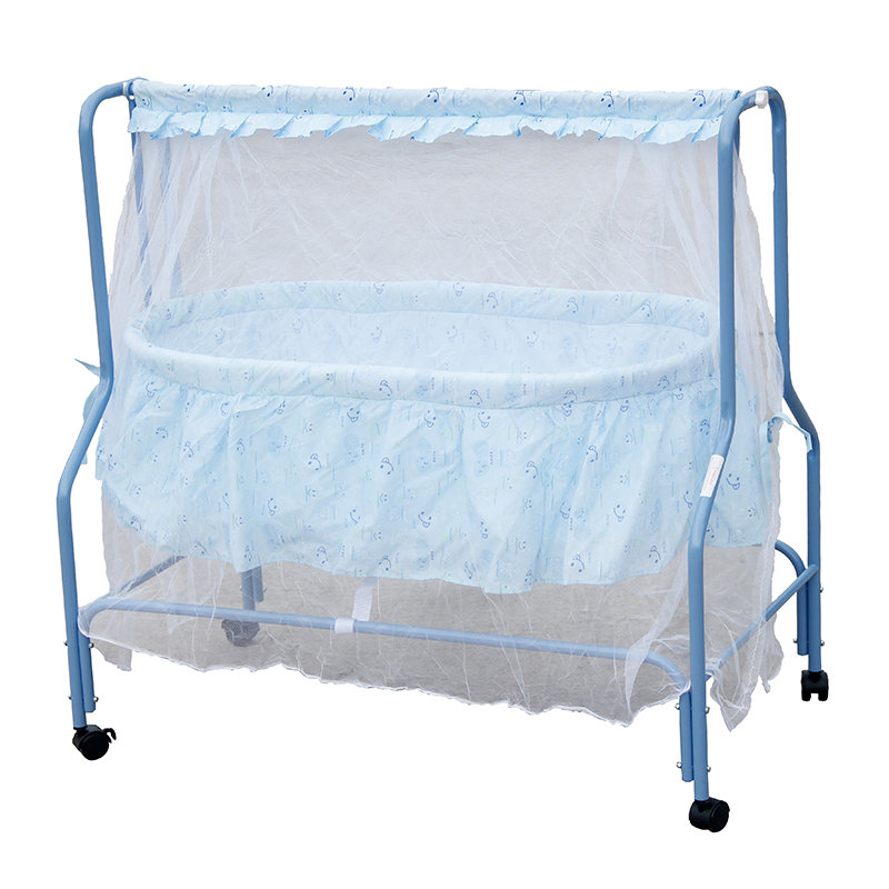 Multifunctional Metal Baby Bed Swing Bassinet Cot Infant Sleeper Portable Baby Kids Cribs