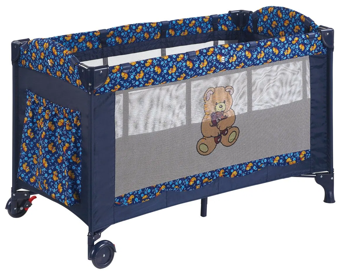 Lightweight Foldable Baby Travel Crib Playpen Portable Infant Travel Cot Crib for Toddler Newborn