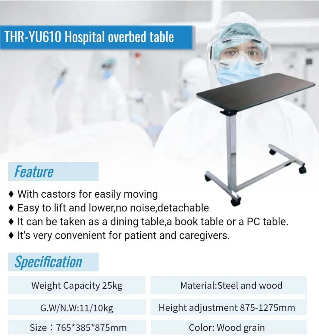 Adjustable Overbed Table