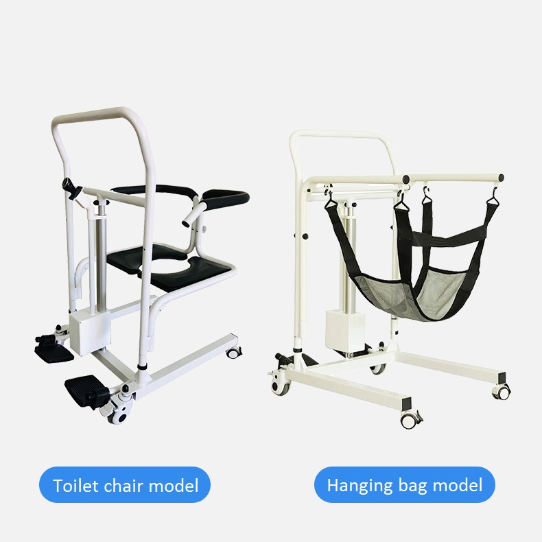 Ksm-207 Popular Design Electric Transfer Commode and Chair Toilet Portable Control Sling New Electric Patient Lift