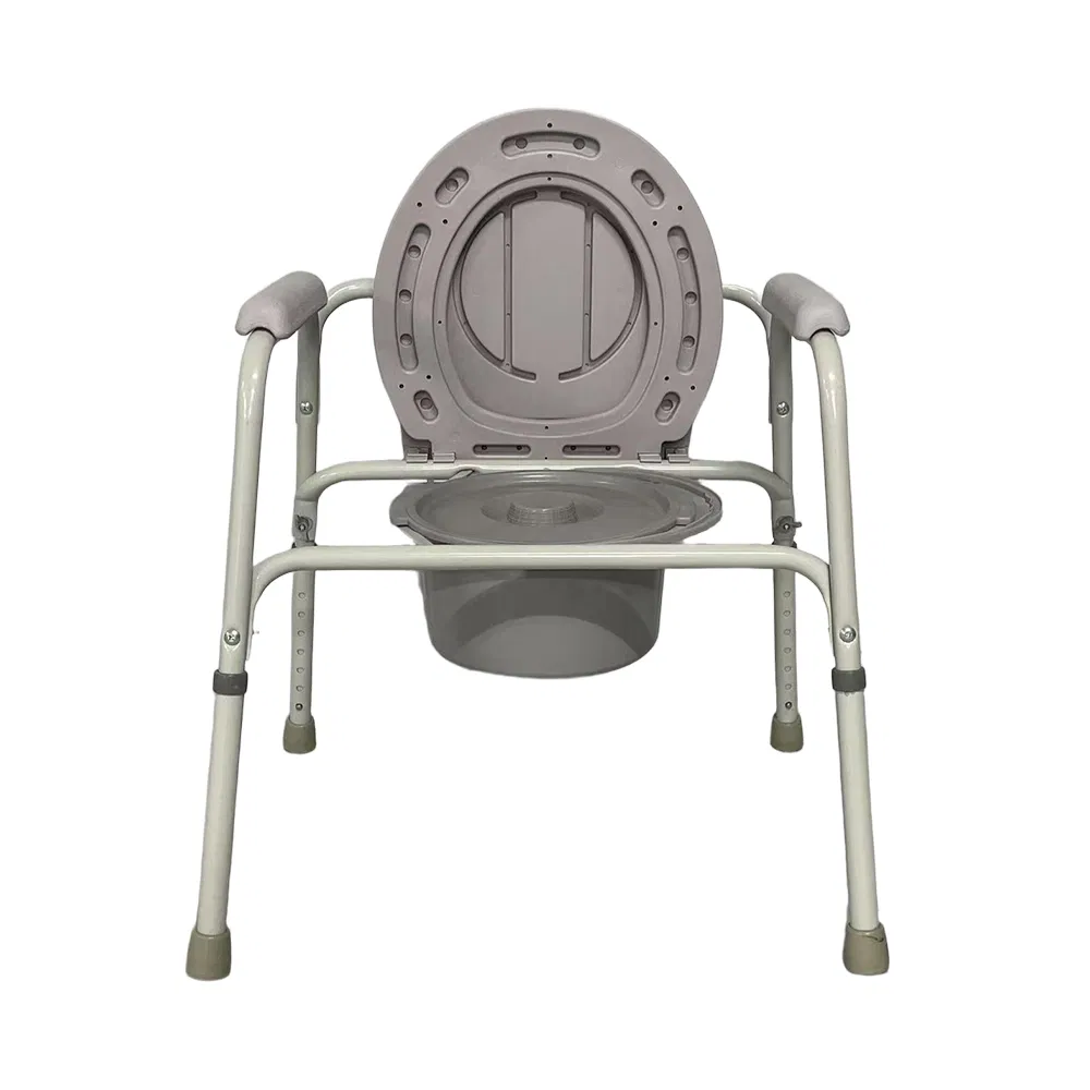 Tilt-in-Space Aluminum Fold Lift Transfer Shower Toilet Sit Lavatory Bath Potty Post-Surgery Recovery Commode Chair for Pregnant Women's/Disabled/Elderly/Adult