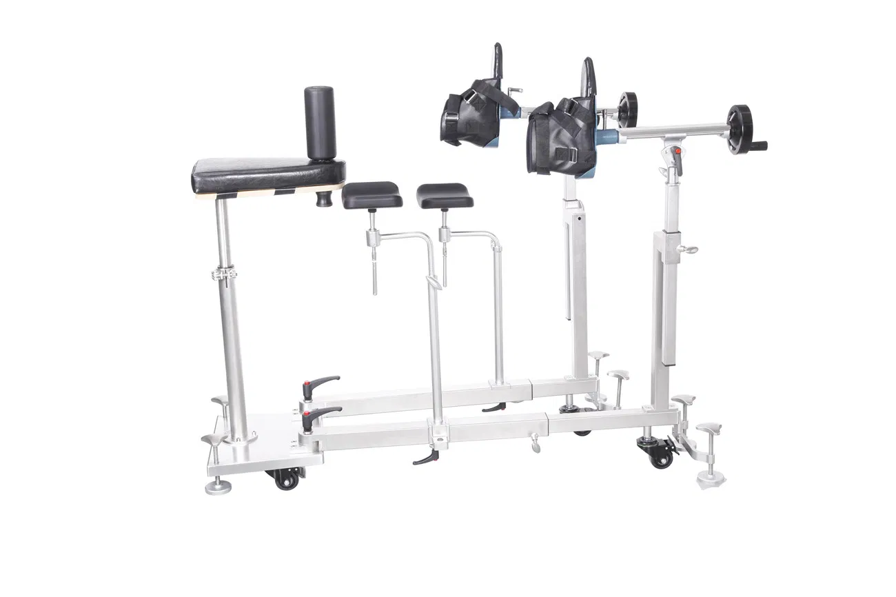 Medical Equipment Stainless Steel Floor Type Orthopedic Traction Frame for Operating Room