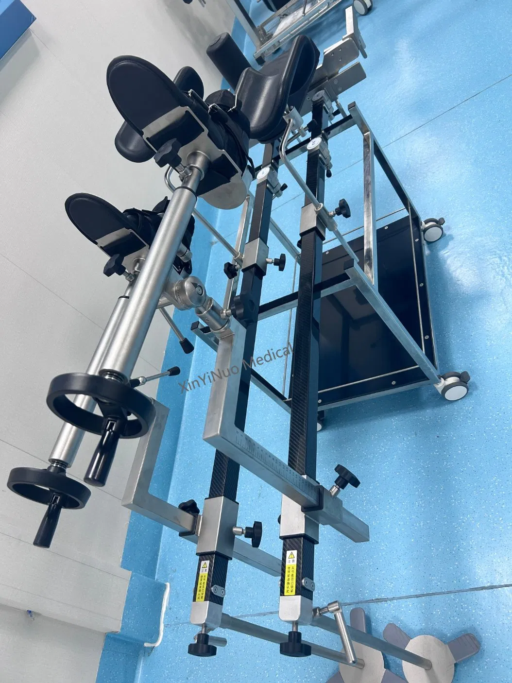 Double Joint Carbon Fiber Orthopedic Traction Frame for Operating Table