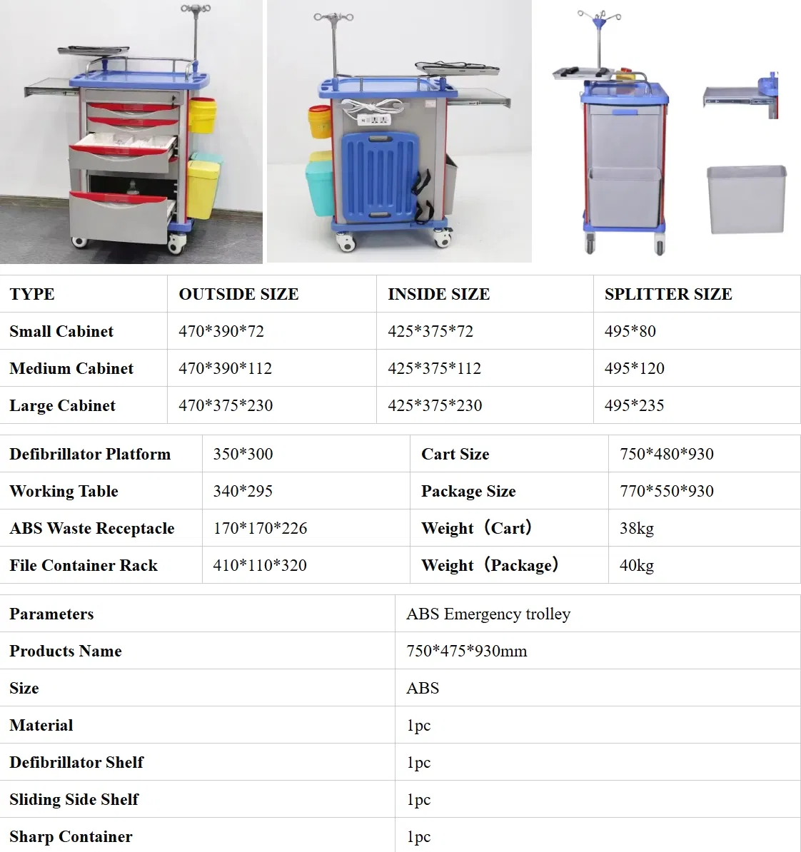 Clinical Trolley Display 3