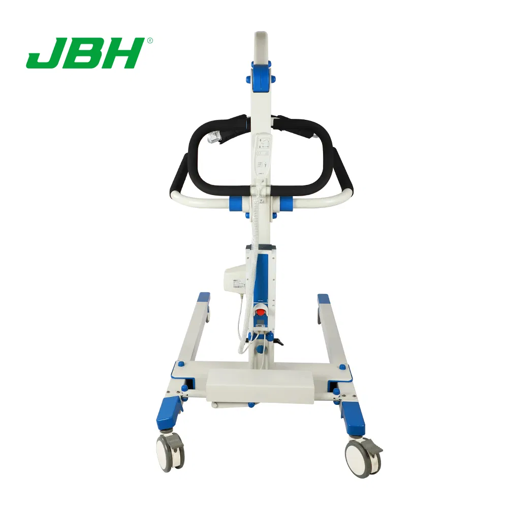 Four Wheels Hospital Standing Style Electric Foldable Patient Lift