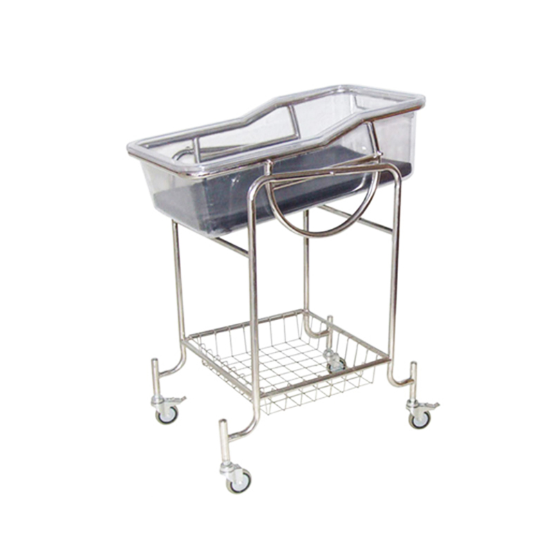 Hospital Medical Furniture Factory Price Custom Classical Adjustable Infant Medical Bed Baby Cot Hospital Cribs