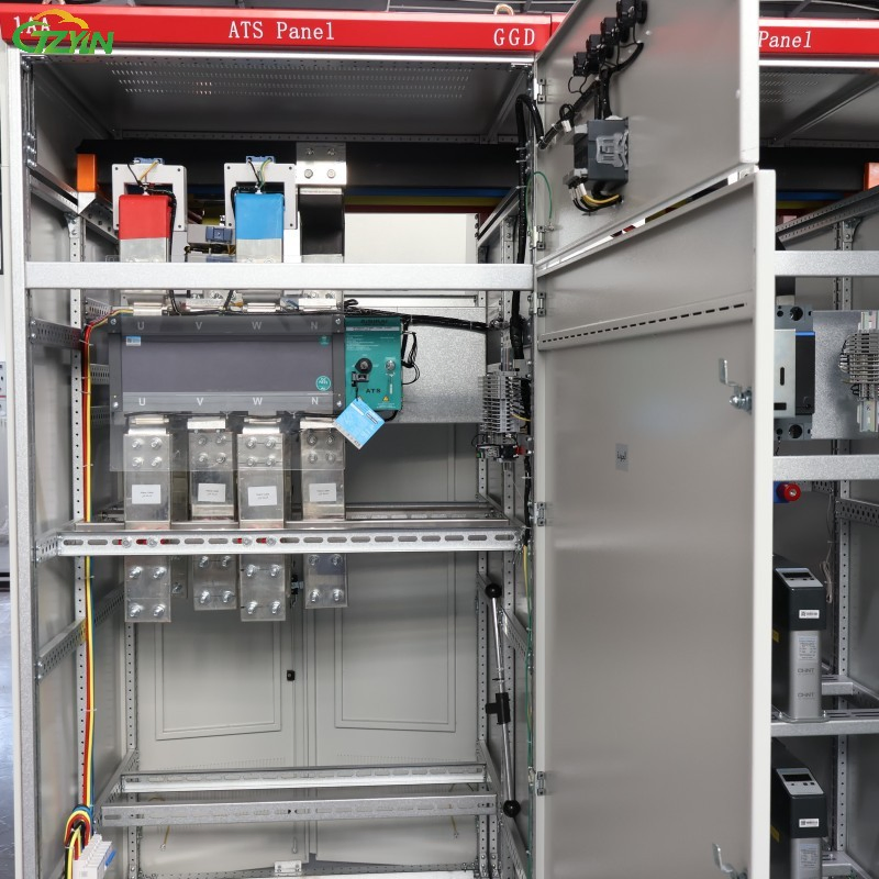 High-Performance Automatic Transfer Board 4p Ggd ATS Control Panel Industrial Infrastructure Matching