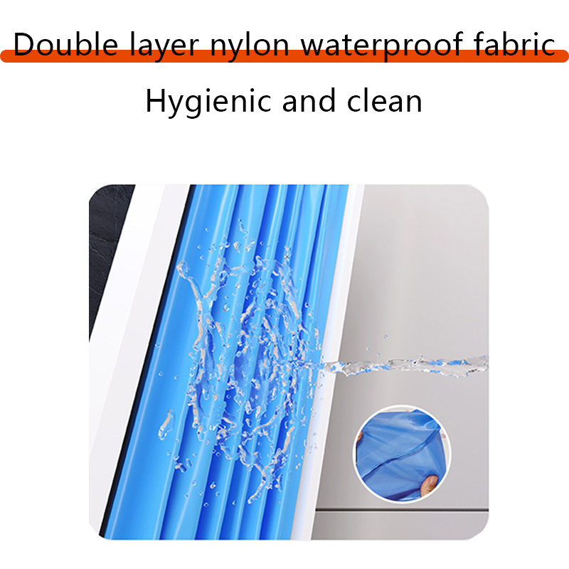 Medical Folding Screen Hospital Privacy Steel Portable Ward Screen Bed Screen Curtain 2-Fold 3-Fold 4-Fold