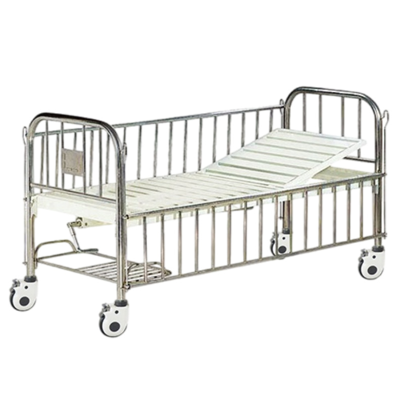 Modern Stainless Steel Baby Crib for Safe Infant Sleep