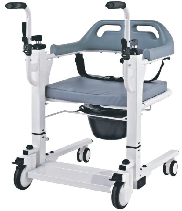 Mobile Patient Lift Transfer Remote Commode Chair