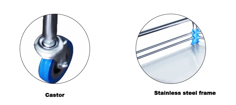 Hospital Furniture Dressing Trolley View 2