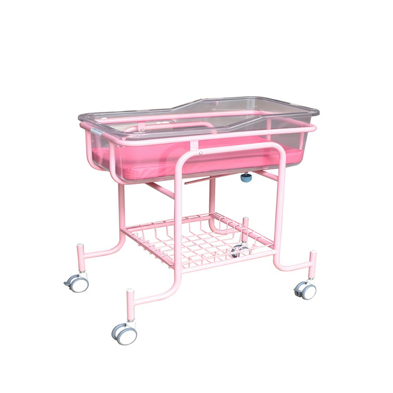Hospital Medical Furniture Factory Price Custom Classical Adjustable Infant Medical Bed Baby Cot Hospital Cribs