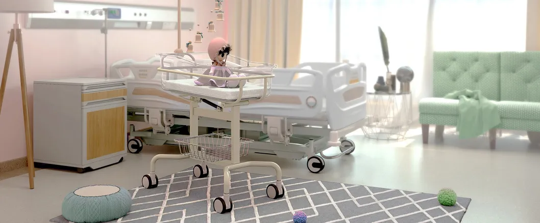 Medical Infant Bassinet Overview