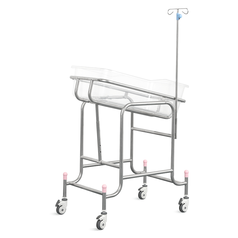 Nwx01 Number-Win Hospital Pediatric Furniture Infant Nursing Baby Crib with Wheels