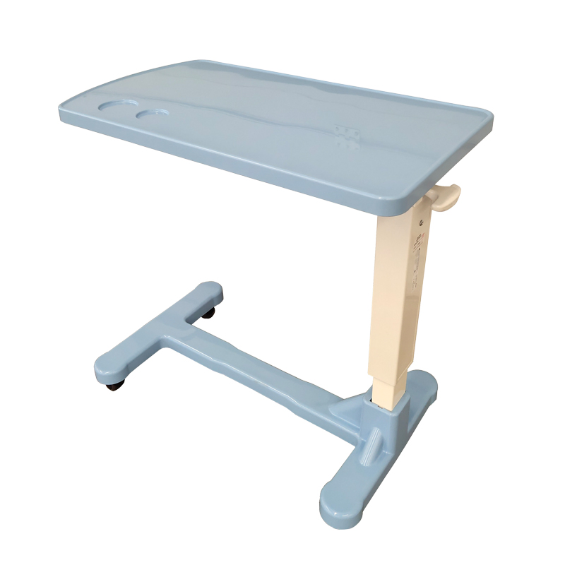 Over Bed Equipment Medical Grade ABS Overbed Hospital Patient Dining Table