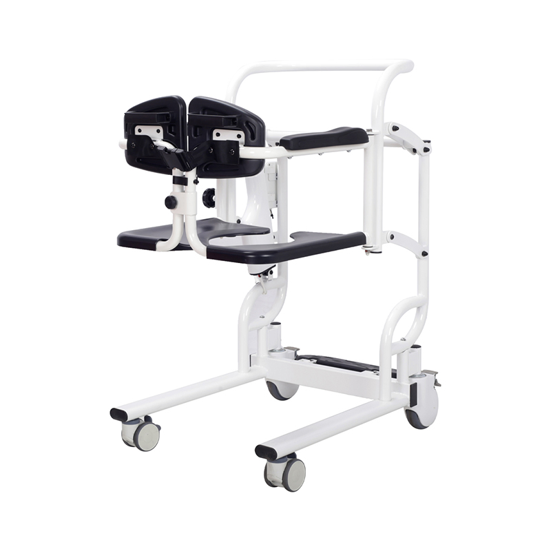 Medical Handicapped Disabled Multi-Function Shower Commode Patient Transfer Power Lift Toilet Nursing Chair