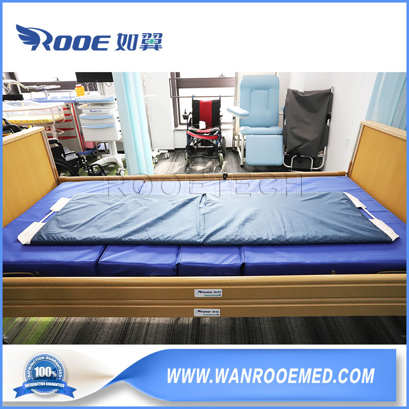 Patient Transfer Board Bedridden Elderly Nursing Mobile Sliding Roller Sheet