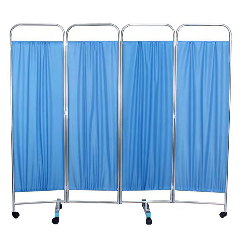 Hospital Stainless Steel 3 Folding Bed Screen Medical Bedroom Divider Foldable Privacy Screens Price