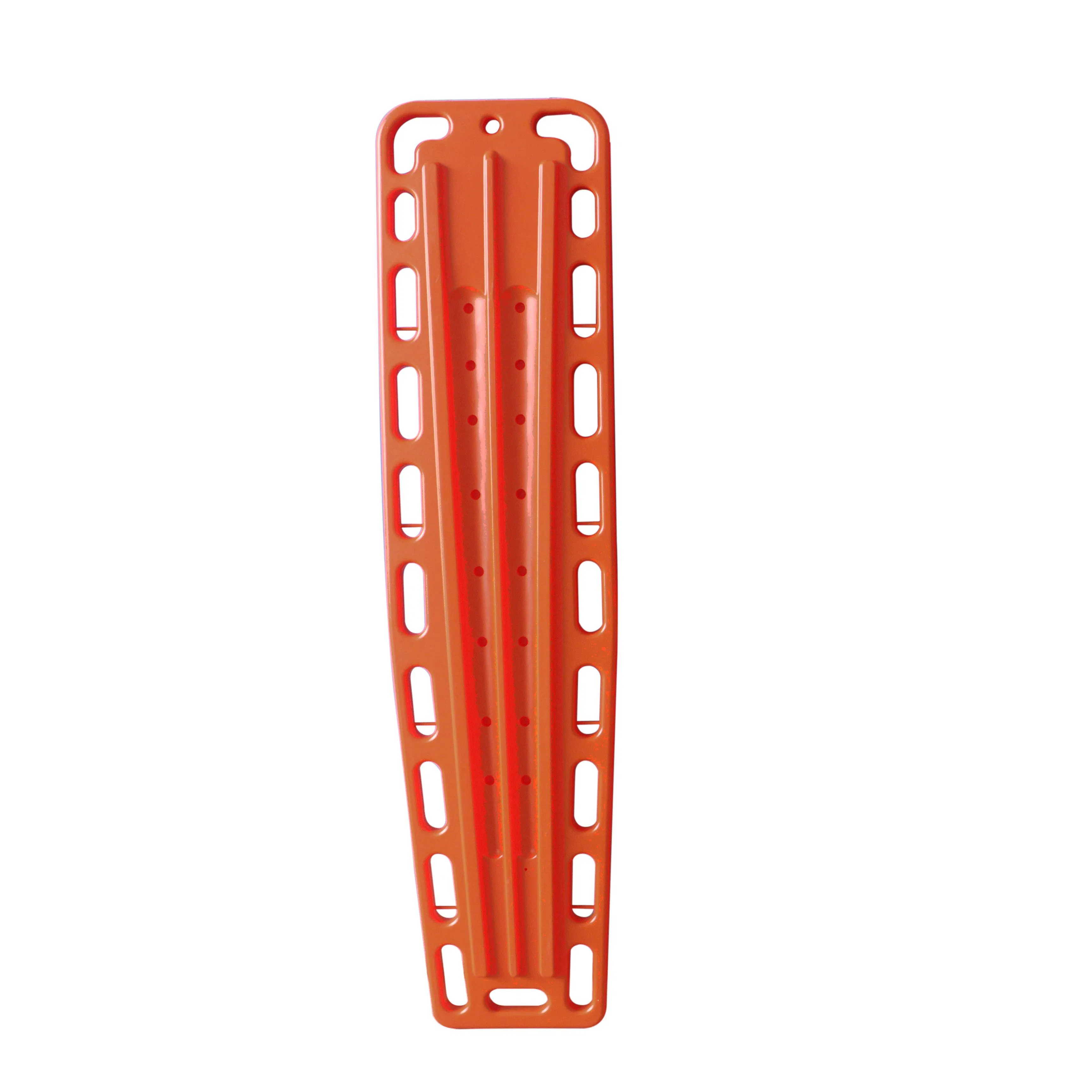 Medical Supplies Plastic Hospital Patient Transfer Foldable Spine Backboard Ambulance Spine Board