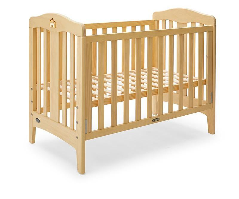 Good Sale No Painting Baby Cot Solid Wooden Baby Crib for Infant