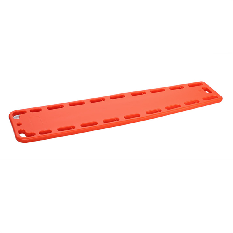 Medical Ambulance Spine Board Equipment Durable Hospital Ambulance Spine Board for Safe Patient Transfers Plastic Stretcher CE Approved
