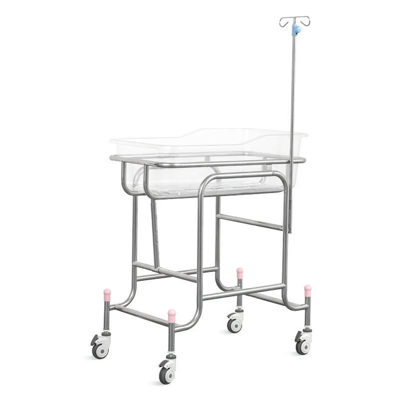 Nwx01 Number-Win Hospital Pediatric Furniture Infant Nursing Baby Crib with Wheels