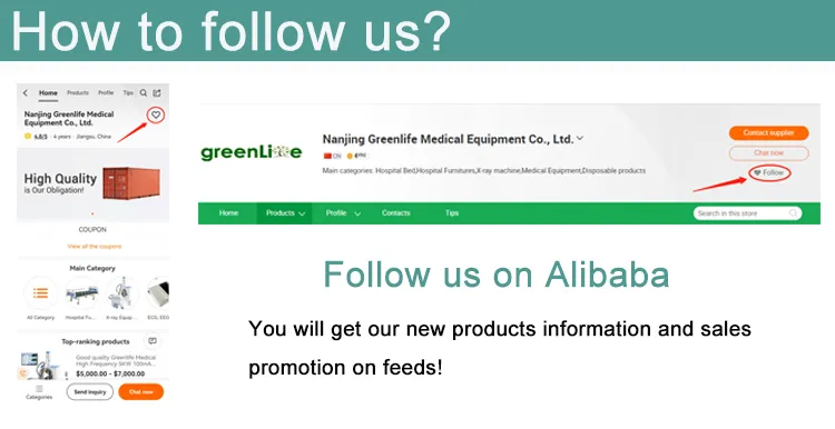 Medical Stainless Steel 3 Fold Ward Screen