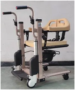 Mobile Patient Lift Transfer Remote Commode Chair