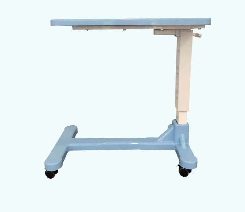 Over Bed Equipment Medical Grade ABS Overbed Hospital Patient Dining Table