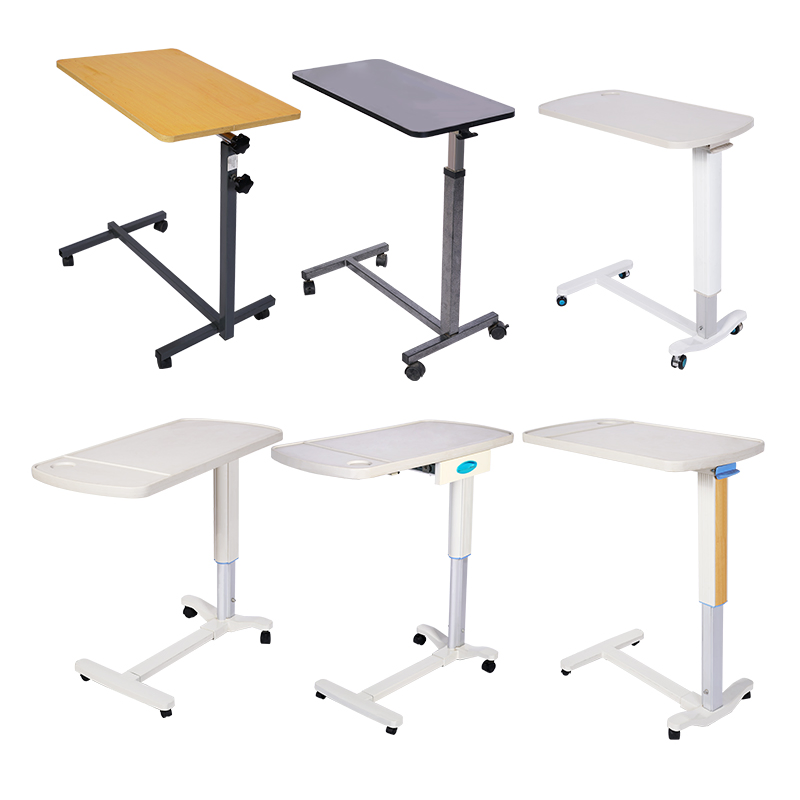 Economical Multi-Functional Overbed Table - Hot Selling Hospital Mobile Dining Table
