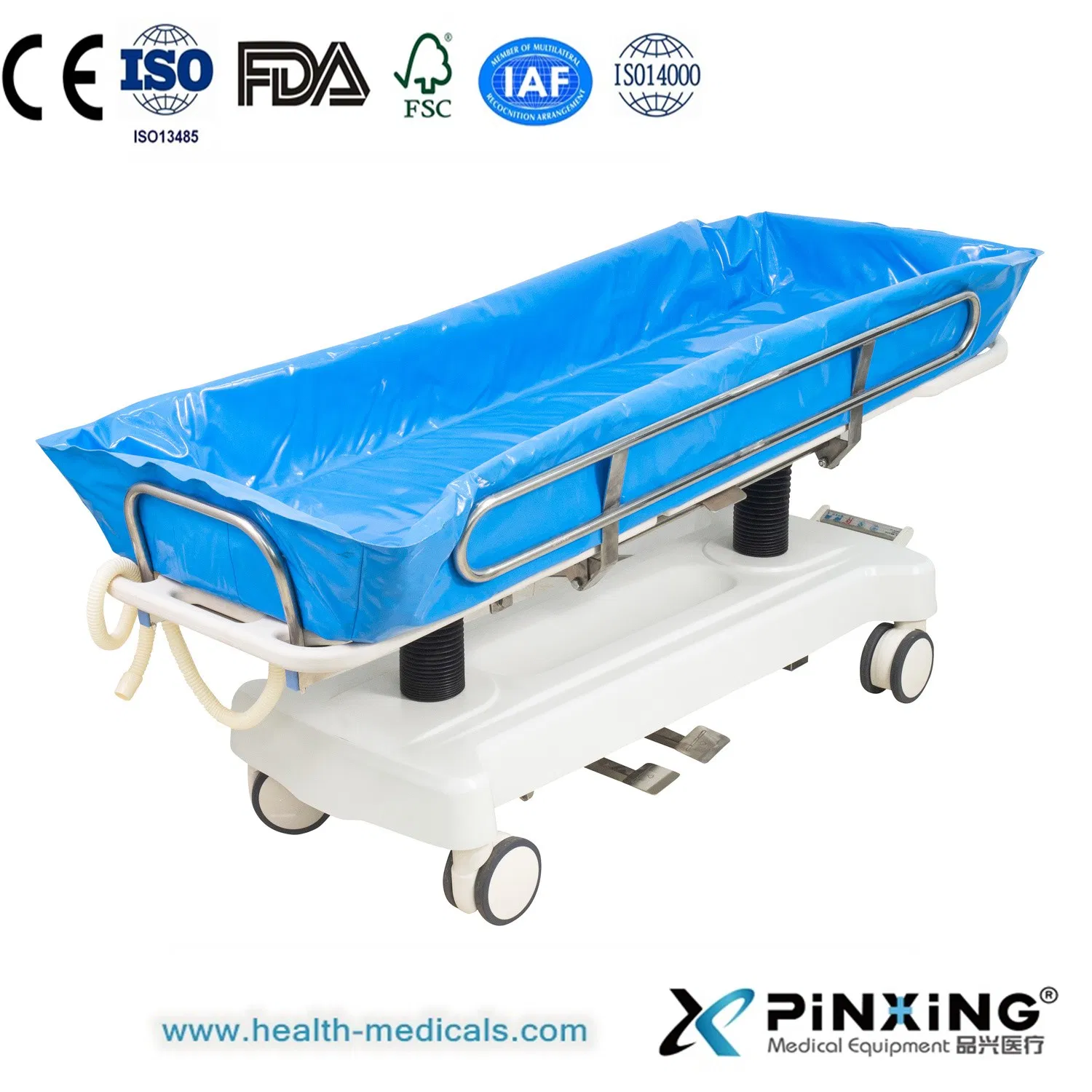 Premium Hydraulic Shower Trolley for Nursing Care Facilities