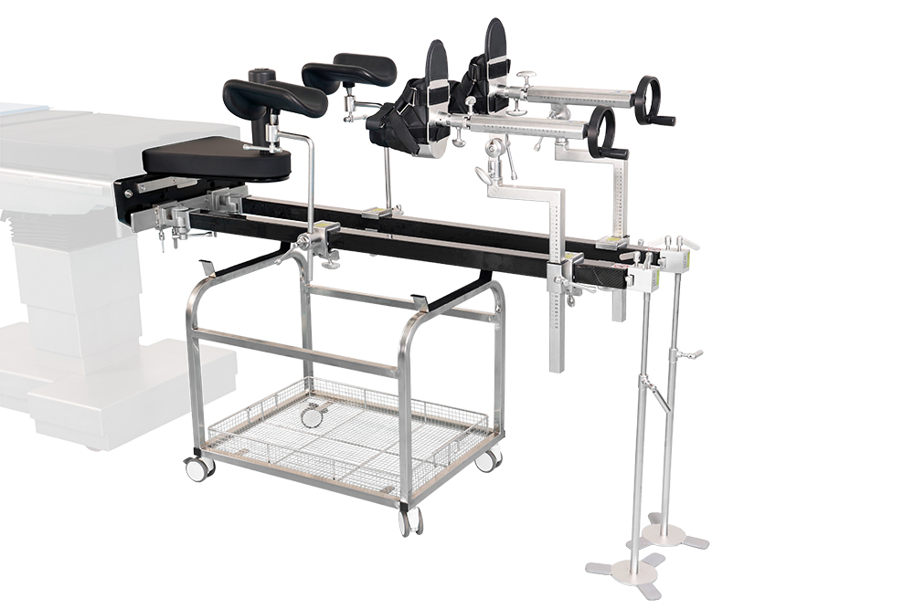 Carbon Fiber Surgical Operation Table Extension Device Orthopedic Traction Frame
