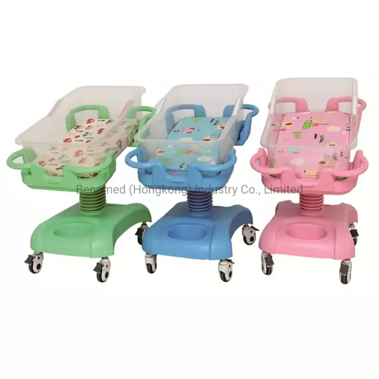 Luxurious ABS Medical Hospital Infant Baby Crib