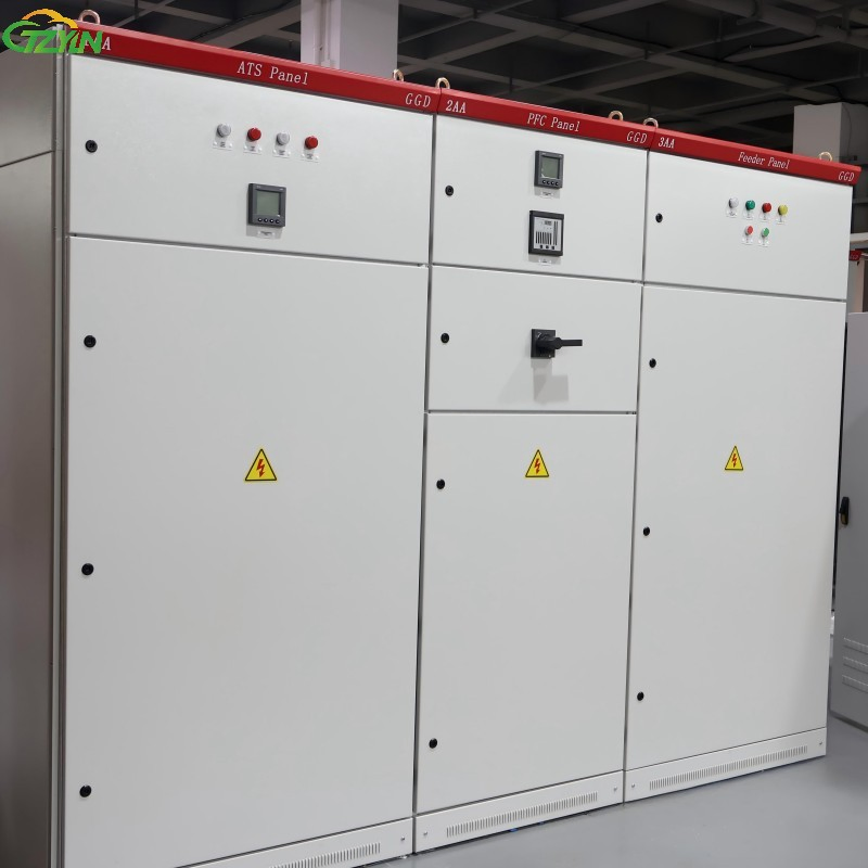 High-Performance Automatic Transfer Board 4p Ggd ATS Control Panel Industrial Infrastructure Matching