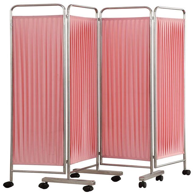 Hospital Stainless Steel 3 Folding Bed Screen Medical Bedroom Divider Foldable Privacy Screens Price