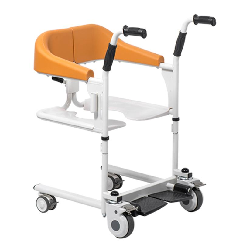 Transfer Lift Portable Patient Lifter Hoist Commode Chair for Elderly
