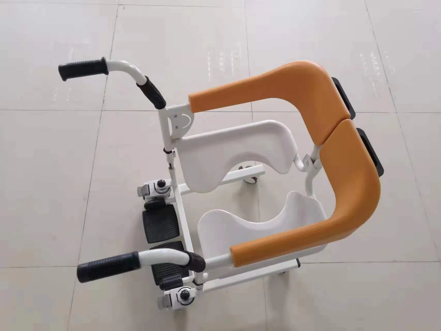 Transfer Lift Portable Patient Lifter Hoist Commode Chair for Elderly