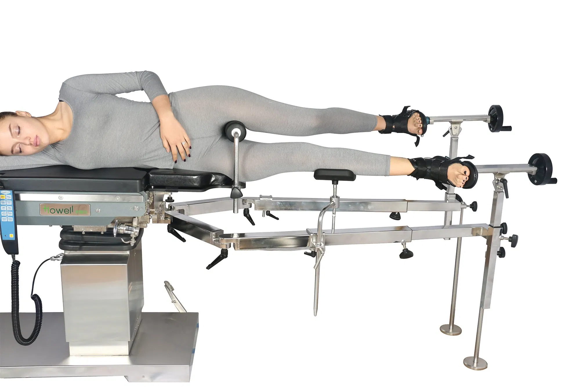 Hospital Medical Equipment Multi-Functional 304 Orthopedic Operation Table Traction Frame for Lower Limb Surgery