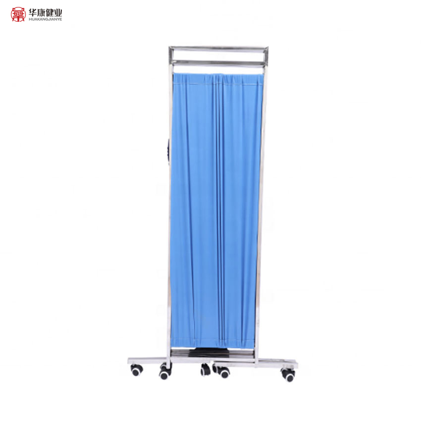 Hospital Furniture Medical Ward Privacy Curtain Screens Folding Ward Screen