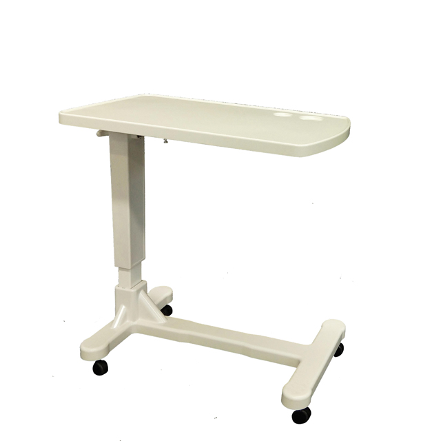 Over Bed Equipment Medical Grade ABS Overbed Hospital Patient Dining Table