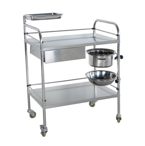 Assemble Mobile Surgical Dressing Stainless Steel Trolley