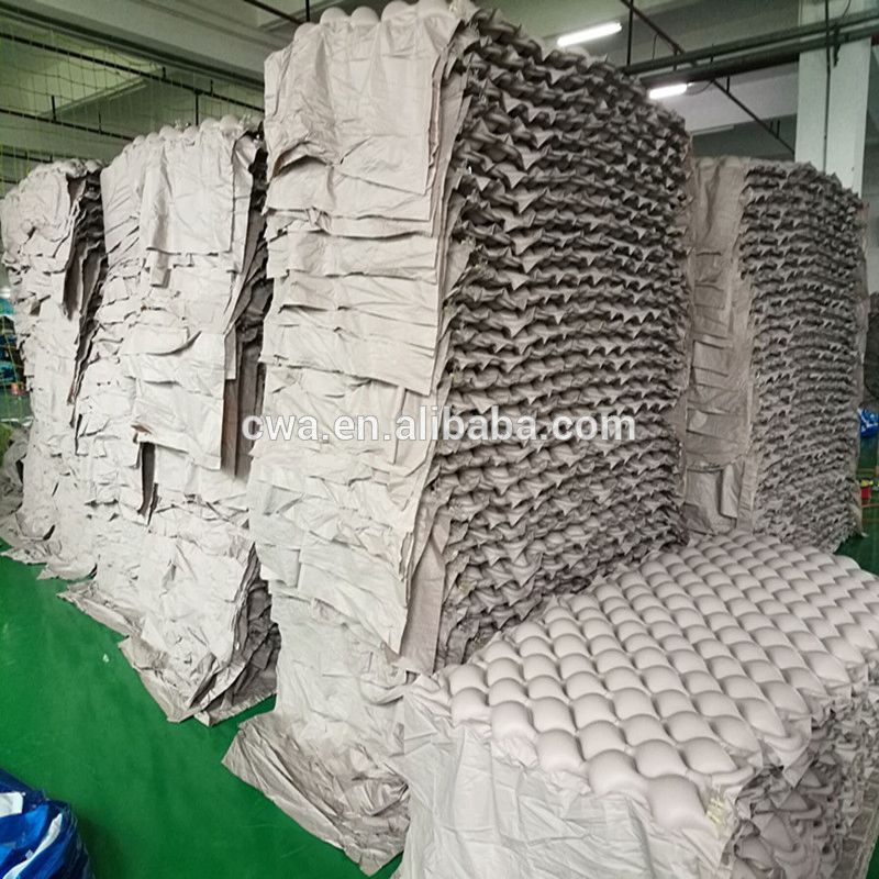 Medical 2.8inch Bubble Air Mattress with Alternating Pressure for Ulcer Bedsore Prevention