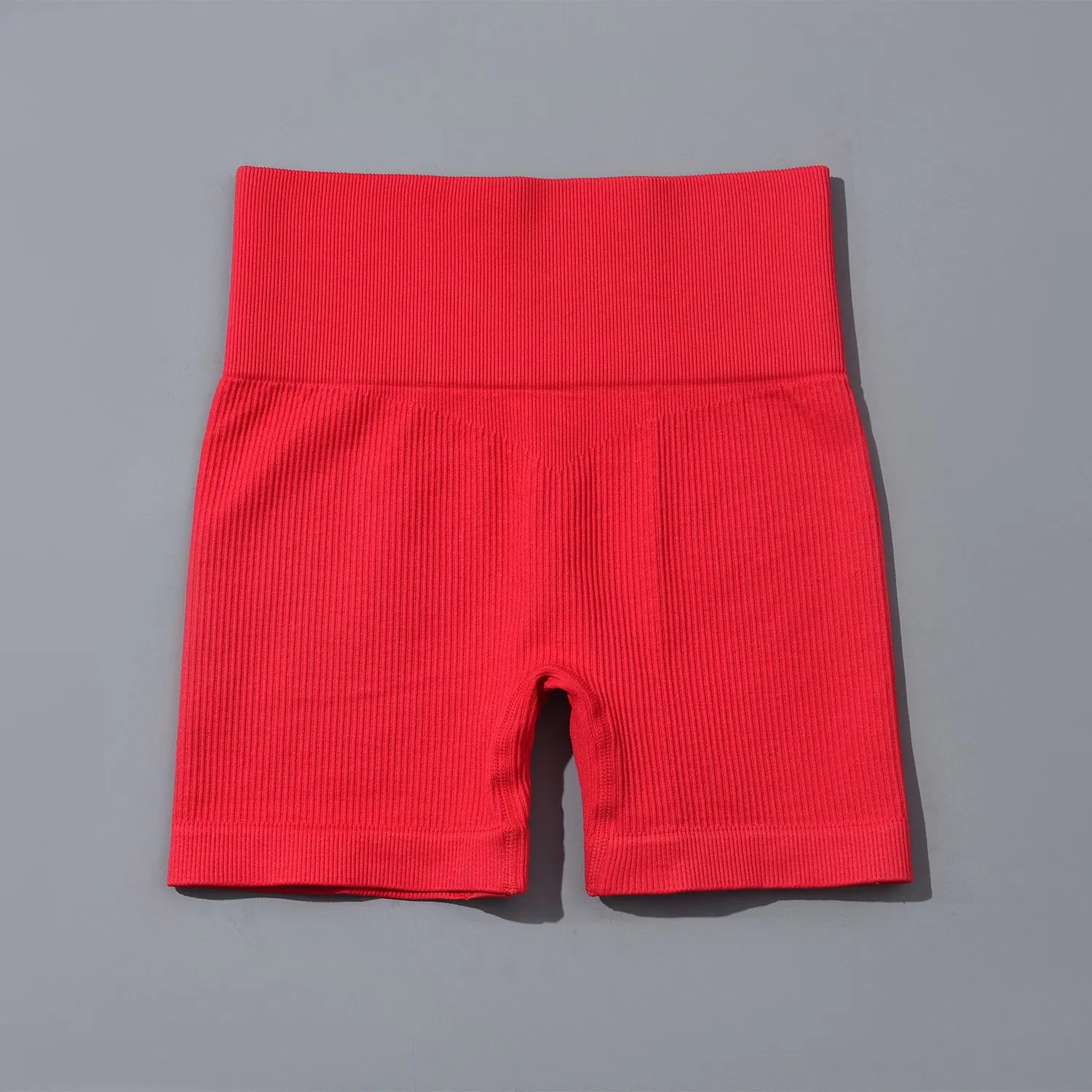 0.5$for طباعة الشعار 5PCS بدلة يوغا للنساء حمالة صدر رياضية من النايلون والإسباندكس بدون seams / قمصان بأكمام قصيرة / سترة عالية الخصر للياقة البدنية بنطلونات شورتات ليغينغز ملابس رياضية
