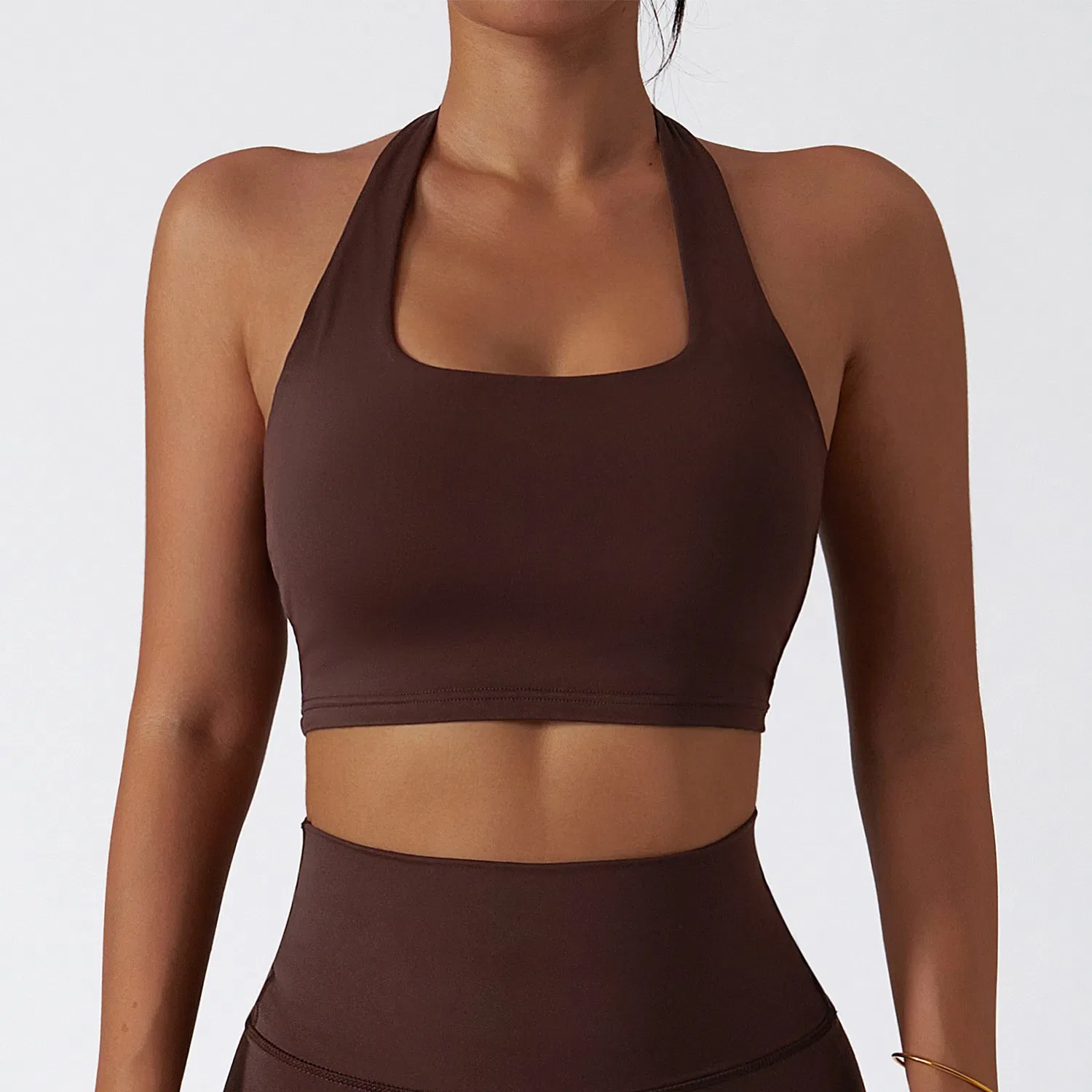 أطقم ملابس رياضية للنساء 3 قطع جاكيتات يوغا، ليغينغز، حمالات صدر، Tops