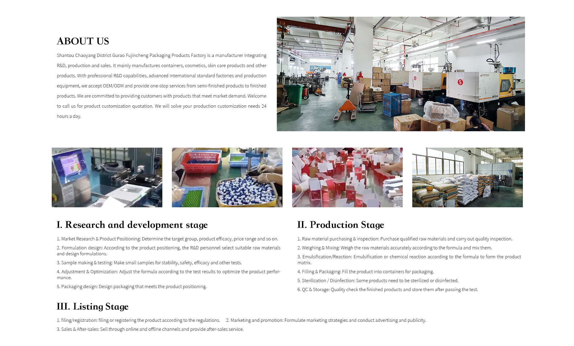 Company Showcase